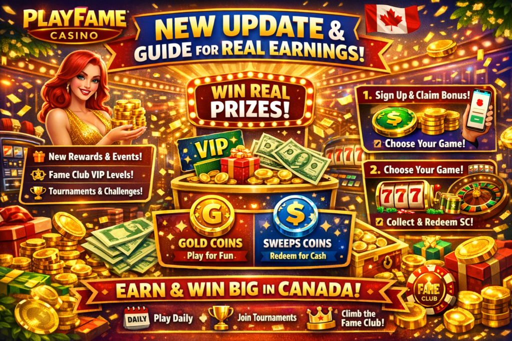 PlayFame Casino Canada