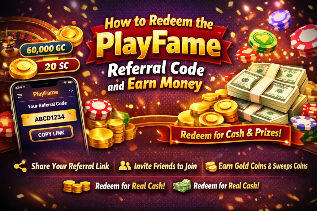 PlayFame Referral Code