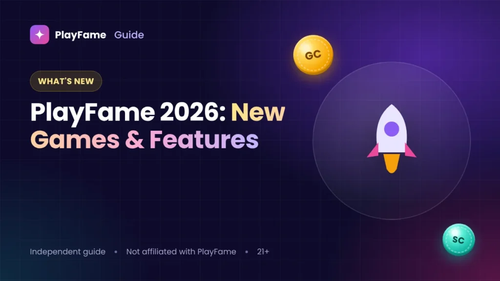 PlayFame 2026 new games and features