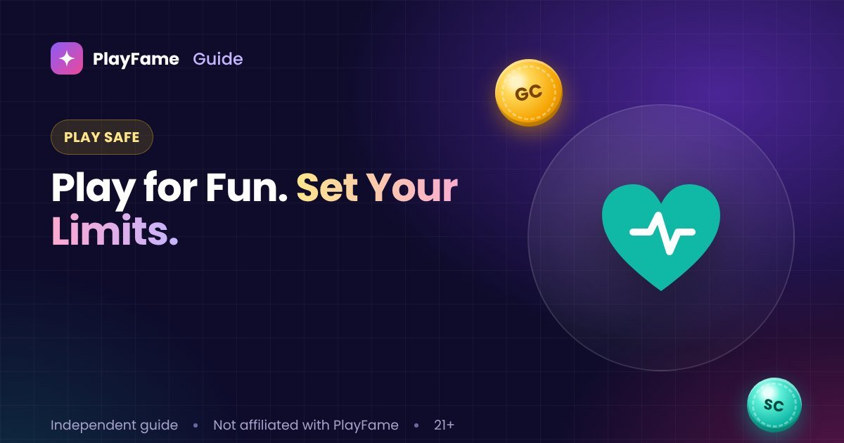 Responsible gaming: play for fun and set your limits