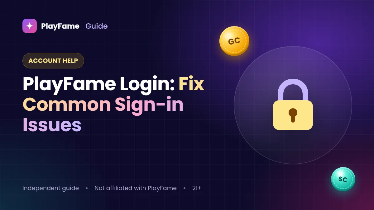 PlayFame login guide