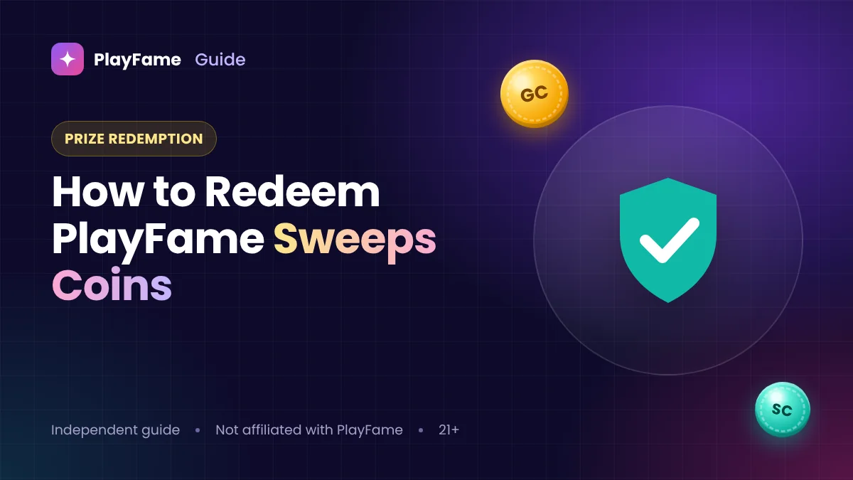 How to redeem PlayFame Sweeps Coins