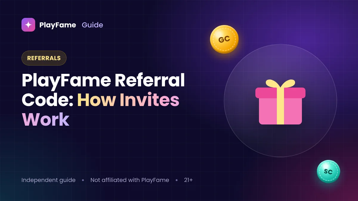 PlayFame referral program guide